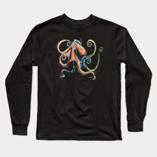 Octopus Run Long Sleeve T-Shirt